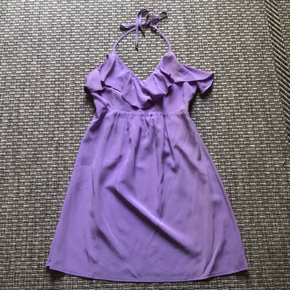 Alice and Trixie Lilac Halter Dress